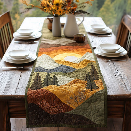 Mountain Life Quilted Table Runner GFTOTL3012