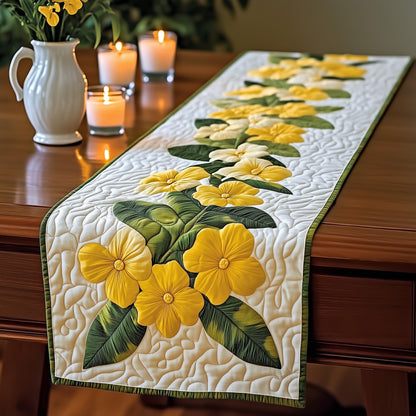 Yellow Jessamine Quilted Table Runner GFTOTL3081