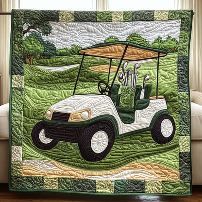 Golf Cart Quilted Blanket GFTOTL3520