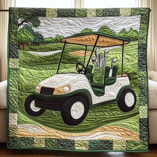 Golf Cart Quilted Blanket GFTOTL3520