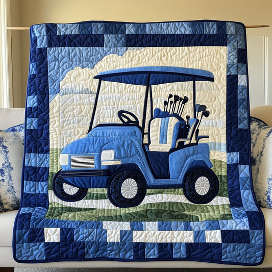 Golf Cart Quilted Blanket GFTOTL3526