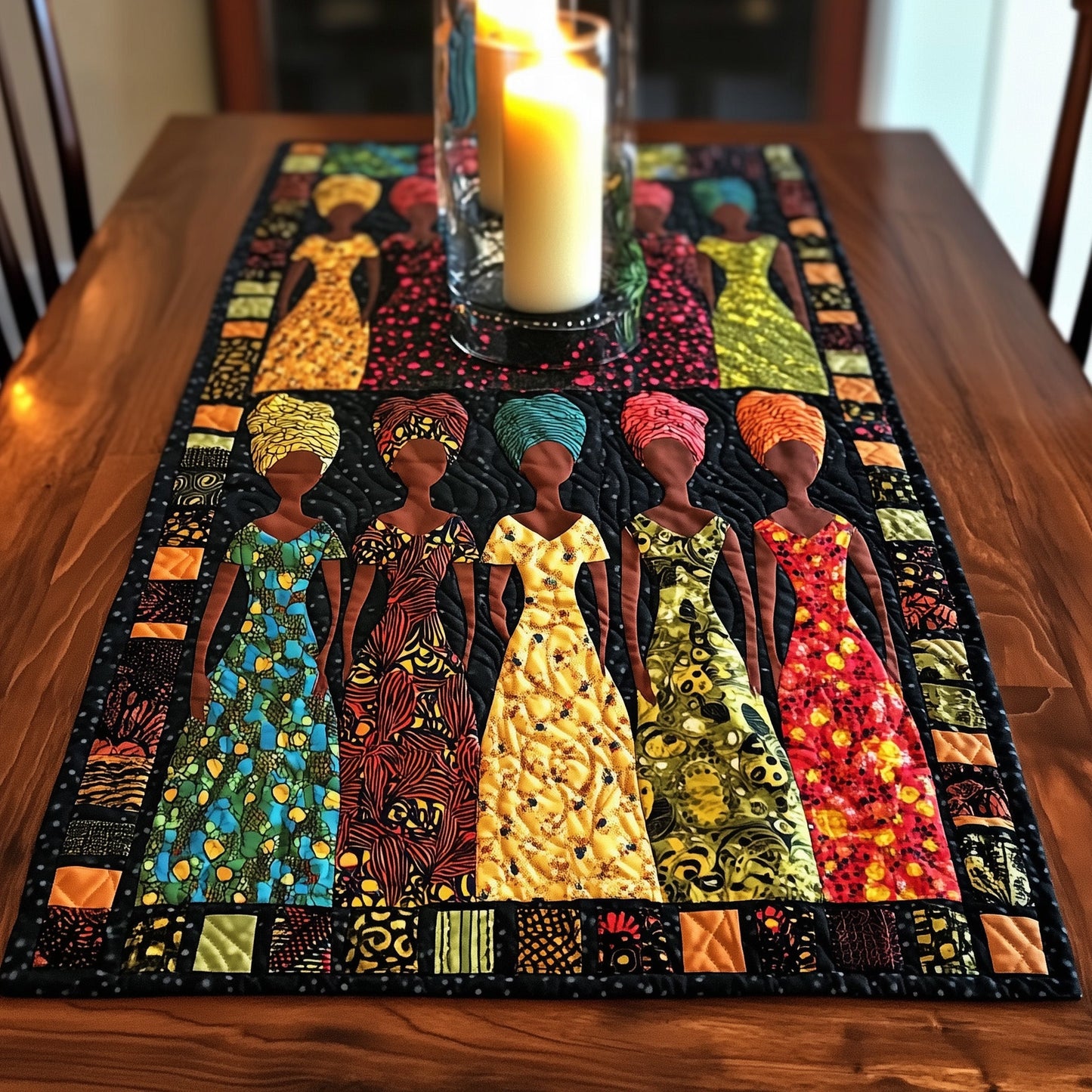 Ankara Women Quilted Table Runner GFTOTL3555