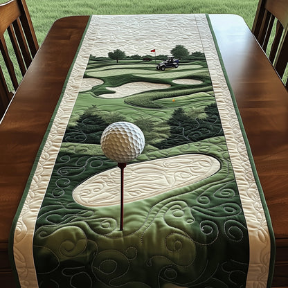 Fairway Dreams Quilted Table Runner GFTOTL3577