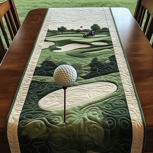 Fairway Dreams Quilted Table Runner GFTOTL3577