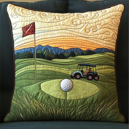 Fairway Dreams Quilted Pillow Case GFTOTL3585