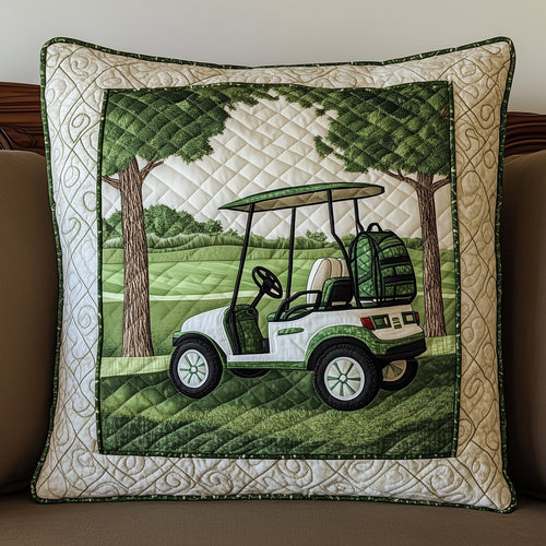 Fairway Rider Quilted Pillow Case GFTOTL3597