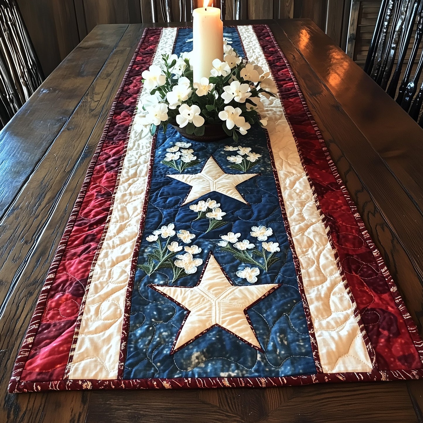 Texas Charm Quilted Table Runner GFTOTL3704