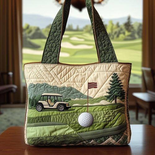 Fairway Dream Quilted Tote Bag GFTOTL3730