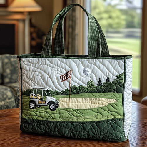 Fairway Dream Quilted Tote Bag GFTOTL3734