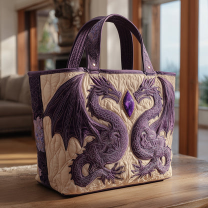 Dragon Stone Quilted Tote Bag GFTOTL4025