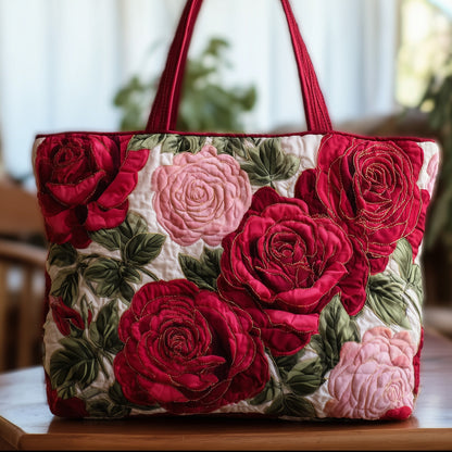 Amazing Roses Quilted Tote Bag GFTOTL4062