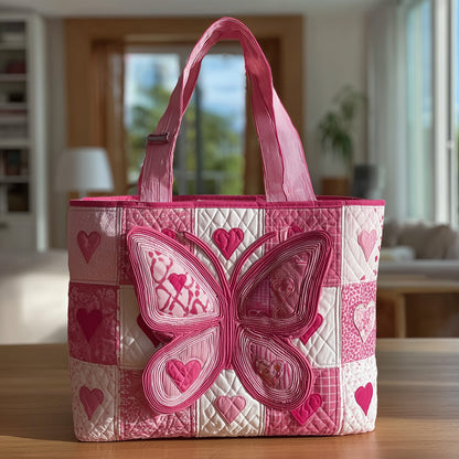 Strong Butterfly Quilted Tote Bag GFTOTL4173