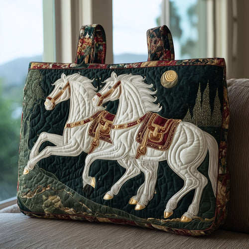 Winter Trot Quilted Tote Bag GFTOTL4229