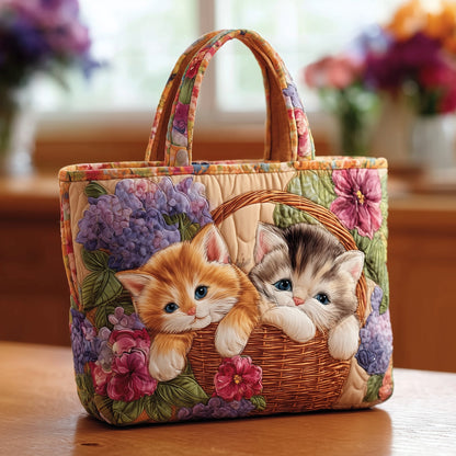 Whisker Whimsy Quilted Tote Bag GFTOTL4305