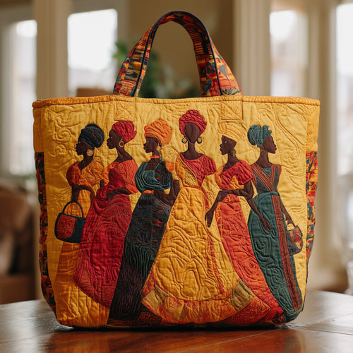 Soulbound Roots Quilted Tote Bag GFTOTL4311