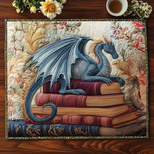 Book Dragon Quilted Placemat GFTOTL4358