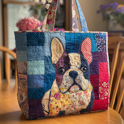 French Bulldog Quilted Tote Bag GFTOTL4374