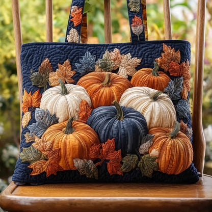 Pumpkin Season Quilted Tote Bag GFTOTL4447