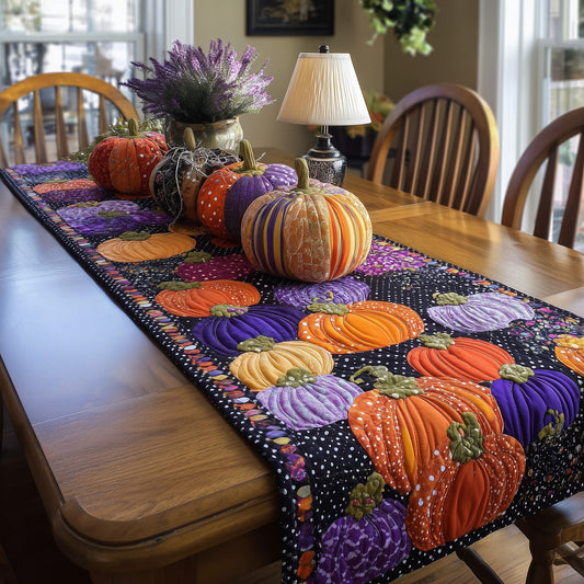 Pumpkin Spice Quilted Table Runner GFTOTL4541