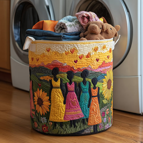 Soulbound Roots Quilted Laundry Basket GFTOTL4708