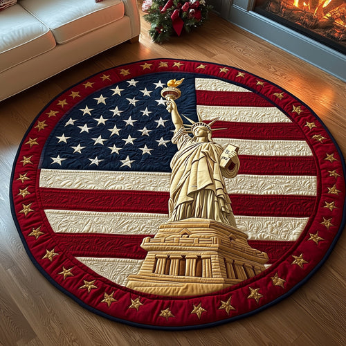 American Proud Quilted Round Mat GFTOTL4727