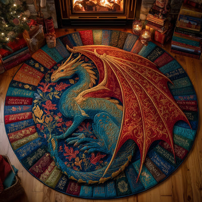 Dragon Quilted Round Mat GFTOTL4963