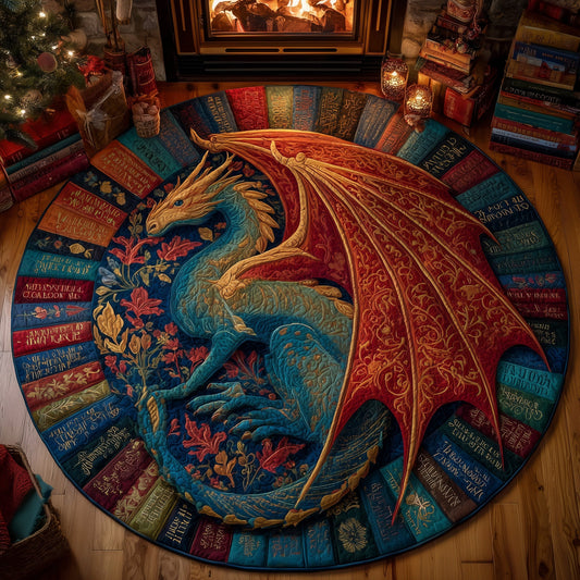 Dragon Quilted Round Mat GFTOTL4963