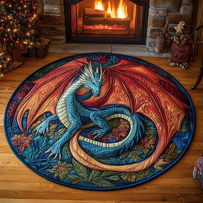 Dragon Quilted Round Mat GFTOTL4965
