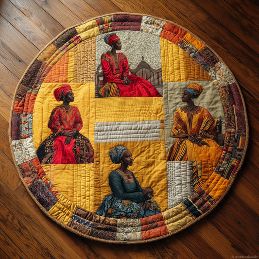 Soulbound Roots Quilted Round Mat GFTOTL5000