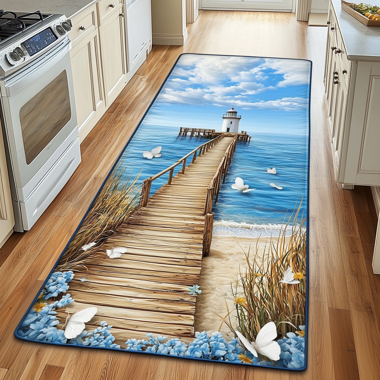 Serene Coastal Runner Rug GFTOTL5073