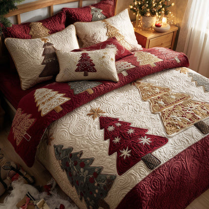 Christmas Vibe 3-Piece Quilted Bedding Set GFTOTL5170