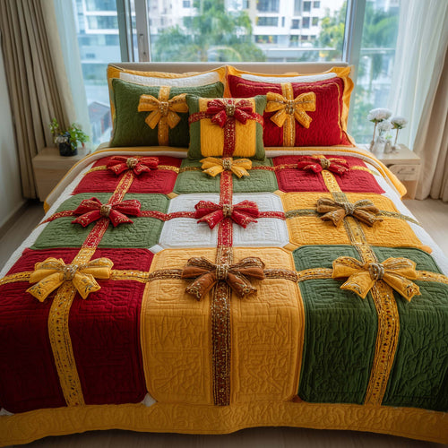 Patchwork Gifts 3-Piece Quilted Bedding Set GFTOTL5184