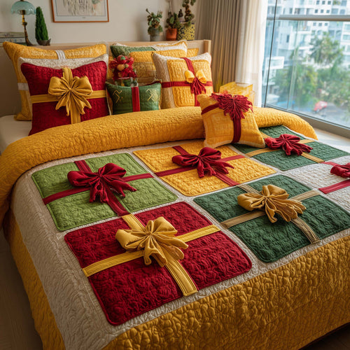 Patchwork Gifts 3-Piece Quilted Bedding Set GFTOTL5185