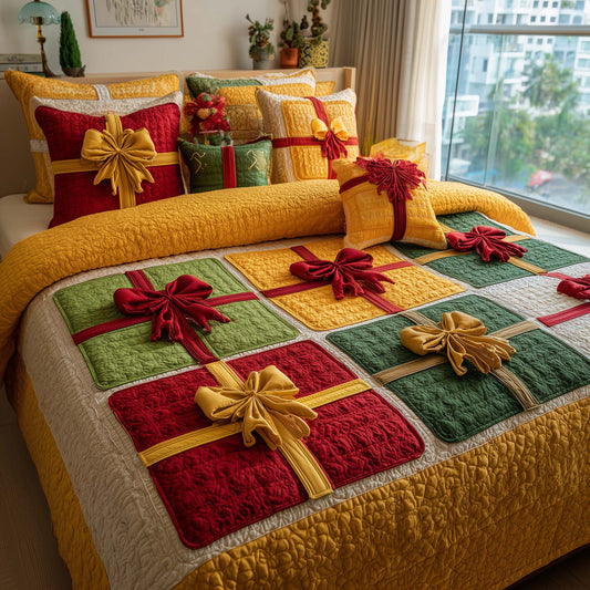 Patchwork Gifts 3-Piece Quilted Bedding Set GFTOTL5185