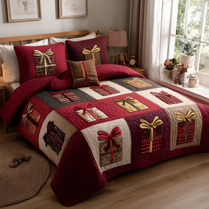 Patchwork Gifts 3-Piece Quilted Bedding Set GFTOTL5188