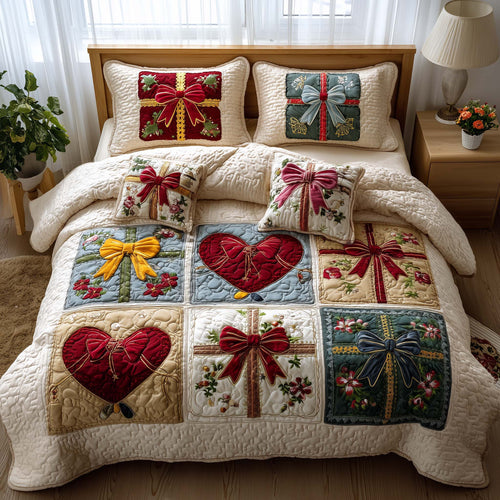 Patchwork Gifts 3-Piece Quilted Bedding Set GFTOTL5189