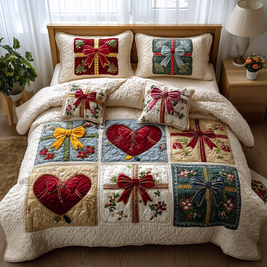 Patchwork Gifts 3-Piece Quilted Bedding Set GFTOTL5189