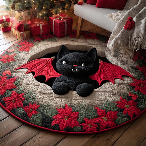 Dracucat Quilted Round Mat GFTOTL5225