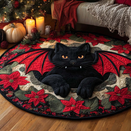 Dracucat Quilted Round Mat GFTOTL5226