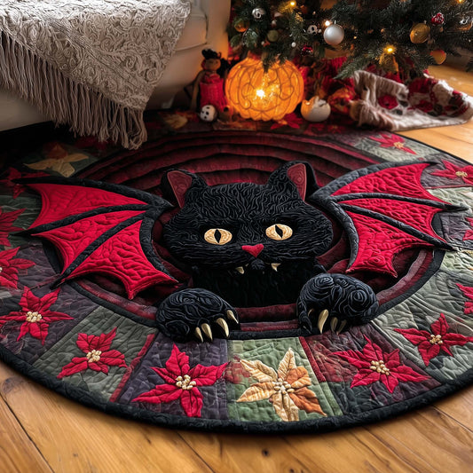 Dracucat Quilted Round Mat GFTOTL5228