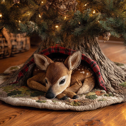 Winter Wonderland Quilted Tree Skirt GFTOTL5256