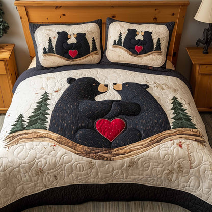 Mountain Love 3-Piece Quilted Bedding Set GFTOTL5310