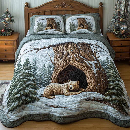Mountain Love 3-Piece Quilted Bedding Set GFTOTL5315