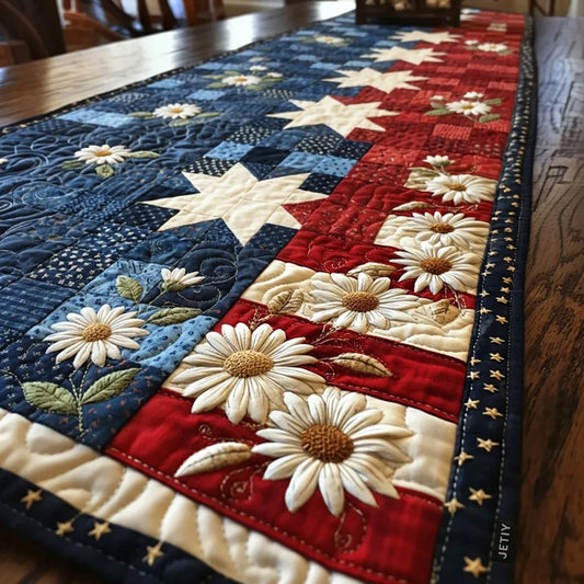 Liberty Daisy Quilted Table Runner GFTOTL5372