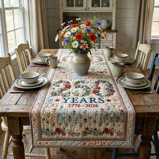 250th America Anniversary Quilted Table Runner GFTOTL5375