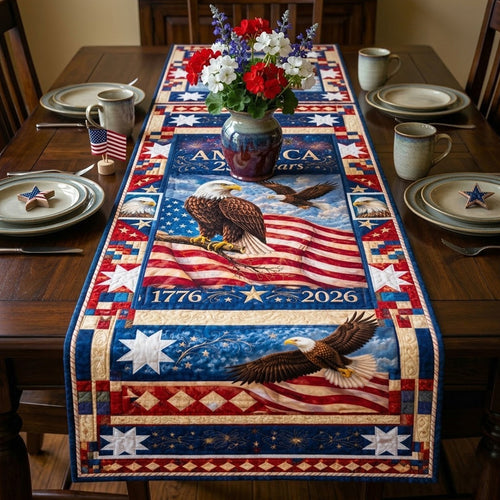 250th America Anniversary Quilted Table Runner GFTOTL5377