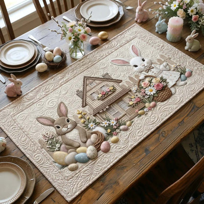 Vintage Easter Quilted Table Runner GFTOTL5387