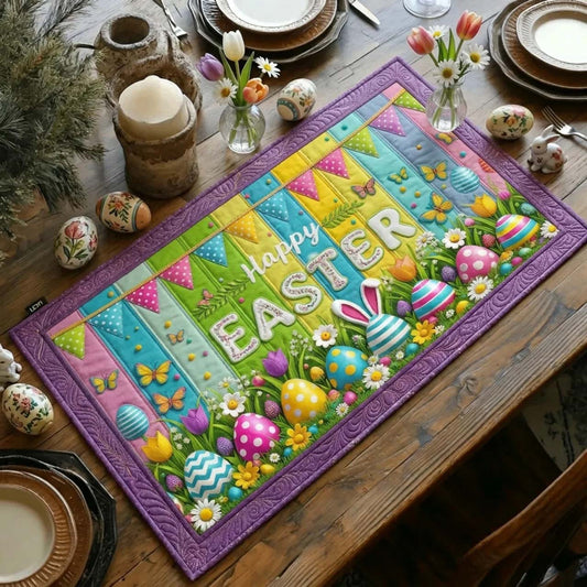 Happy Easter Quilted Table Runner GFTOTL5390