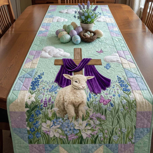 Easter Lamb Quilted Table Runner GFTOTL5398