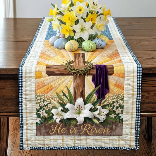 He Is Risen Quilted Table Runner GFTOTL5401